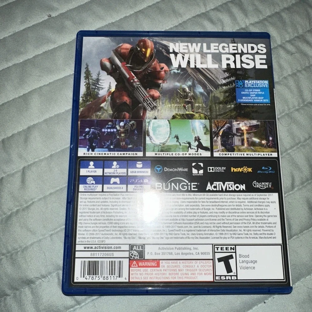 Destiny 2 (PlayStation 4‎ PS4)